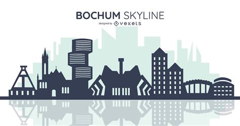 skyline vectors|skyline bochum zum ausdrucken.